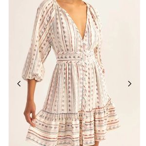 Shoshanna Linen Breeze Mini Dress